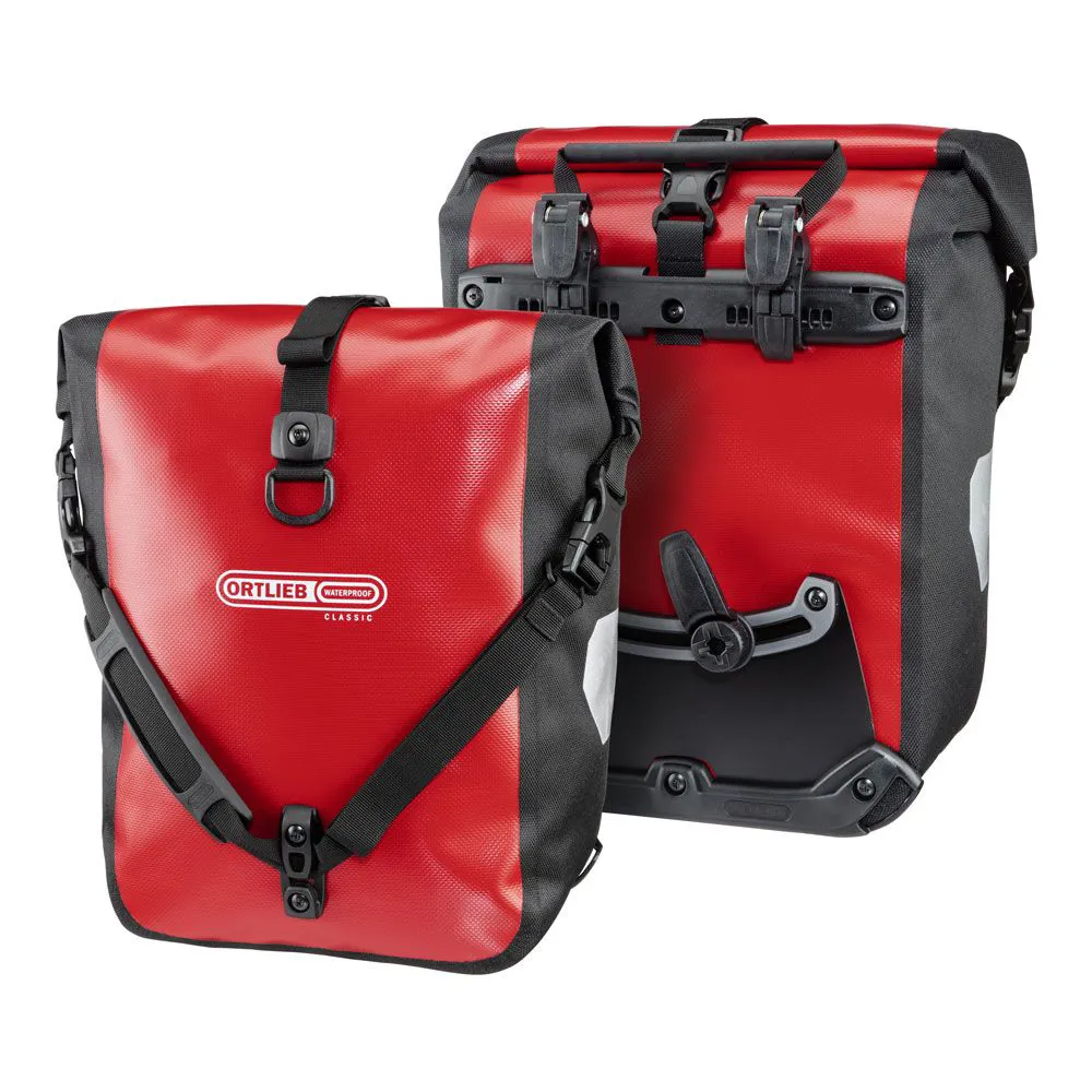 uPRISE Bikes Ortlieb Sport Roller Classic QL2.1 Pannier Bags - 25 Litre - Red | Price match, 365 day return s, 18-Month Warranty, Finance Available & Free UK Delivery