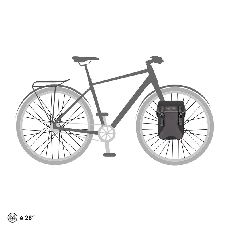 Ortlieb Sport Packer Plus QL2.1 Pannier Bags - 30 Litre - Granite-8