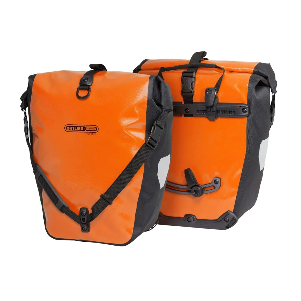 uPRISE Bikes Ortlieb Back Roller Classic QL2.1 Pannier Bags - 40 Litre - Orange | Price match, 365 day return s, 18-Month Warranty, Finance Available & Free UK Delivery
