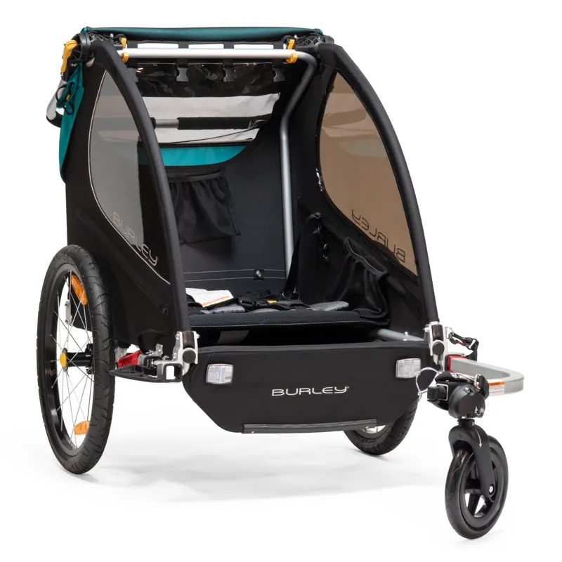 Burley Encore X Child Trailer - Turquoise-5