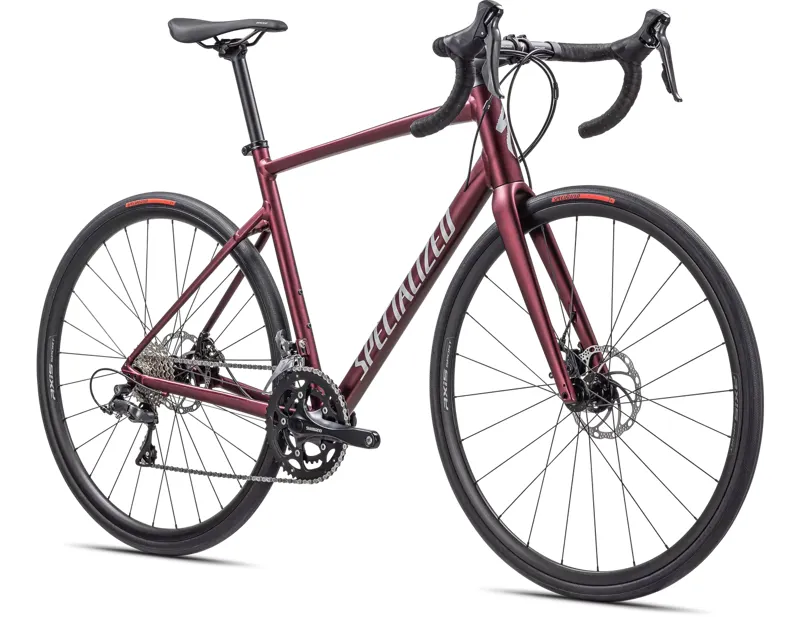 Specialized Allez 2025 Endurance Road Bike - Maroon/Silver-1