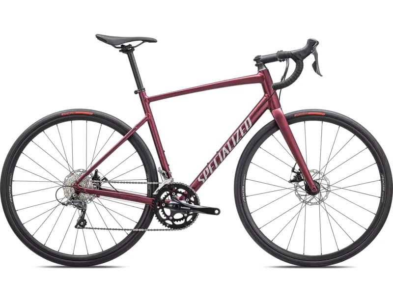 Specialized Allez 2025 Endurance Road Bike - Maroon/Silver