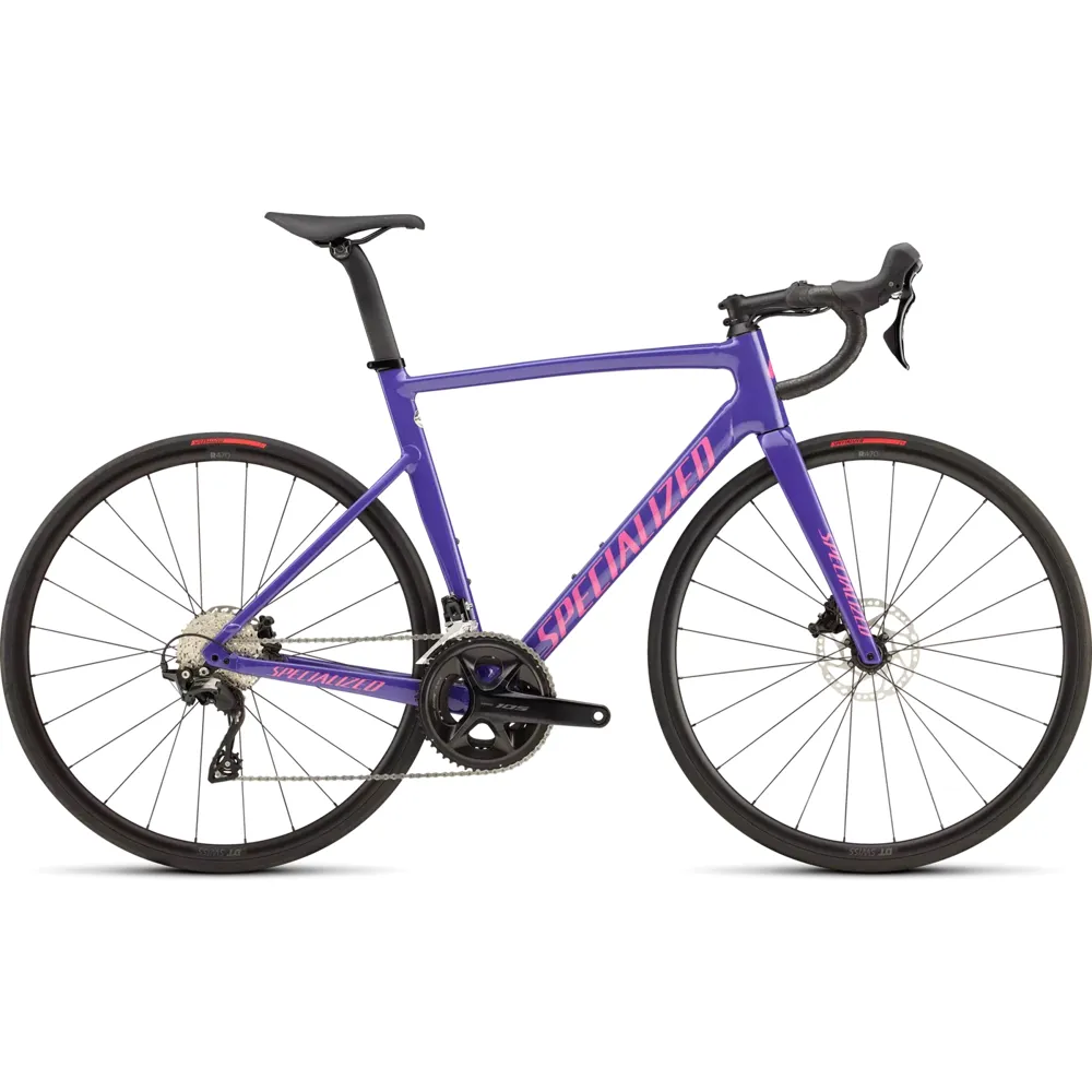 uPRISE Bikes Specialized Allez Sprint Comp 2025 Road Bike - Purple Haze/Rebel Pink | Price match, 365 day return s, 18-Month Warranty, Finance Available & Free UK Delivery
