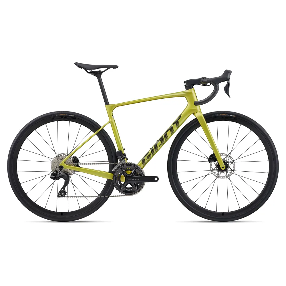 uPRISE Bikes Giant Defy Advanced 1 2026 Carbon Endurance Road Bike - Cyber Lime | Price match, 365 day returns, 18-Month Warranty, Finance Available & Free UK Delivery