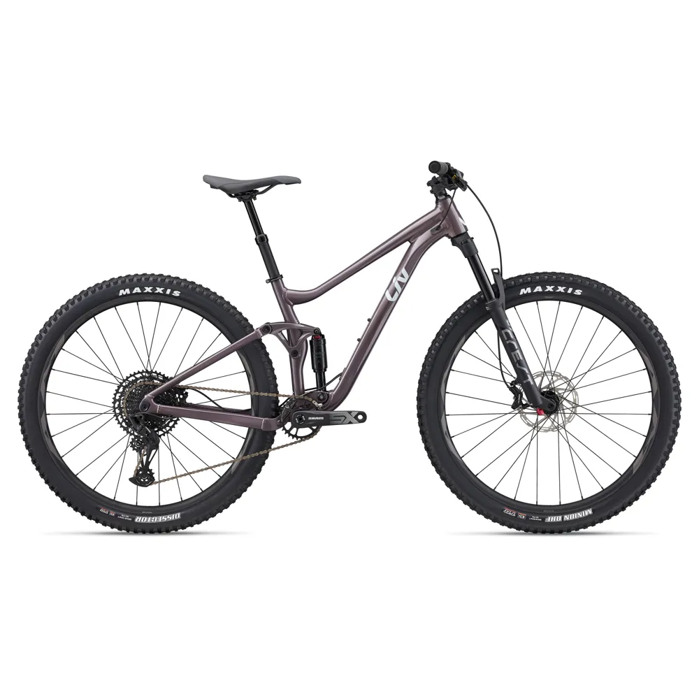 uPRISE Bikes Liv Embolden 1 29/27.5 2024 Women's Full Sus MTB - Charcoal Plum | Price match, 365 day return s, 18-Month Warranty, Finance Available & Free UK Delivery