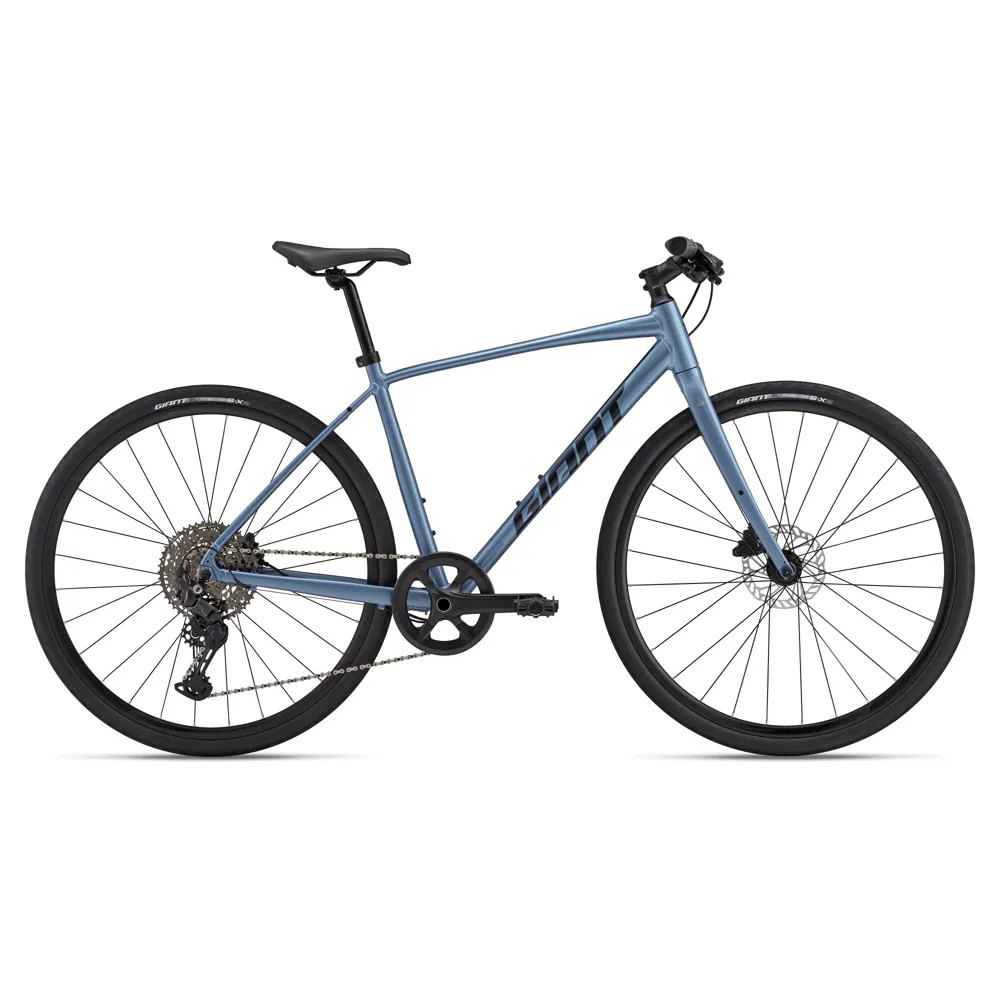uPRISE Bikes Giant Escape Disc 1 2026 Hybrid Bike - Frost Silver | Price match, 365 day return s, 18-Month Warranty, Finance Available & Free UK Delivery