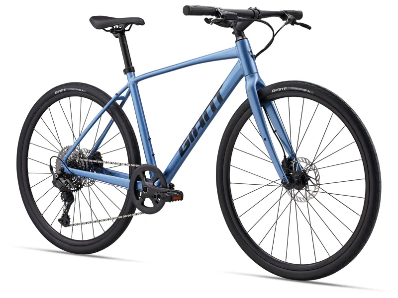 Giant Escape Disc 1 2026 Hybrid Bike - Frost Silver-1