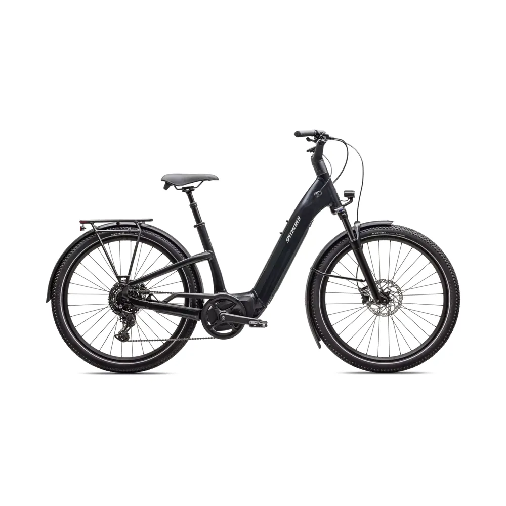 uPRISE Bikes Specialized Turbo Como 4.0 2025 Electric Hybrid Bike - Cast Black/Silver | Price match, 365 day return s, 18-Month Warranty, Finance Available & Free UK Delivery