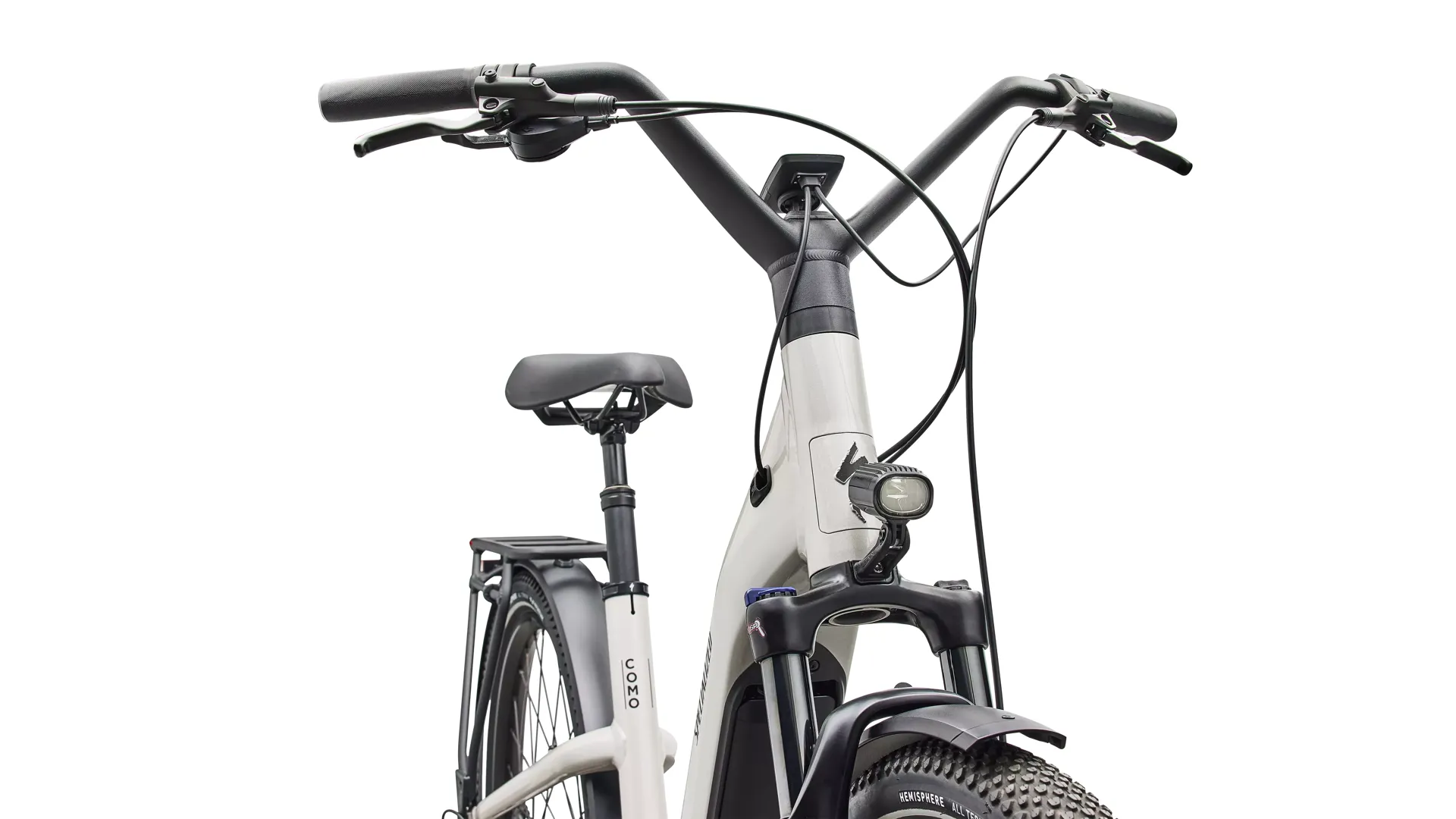Specialized Turbo Como 4.0 2026 Electric Hybrid Bike - Dolomite/Black Specialized Turbo Como 4.0 2026 Electric Hybrid Bike - Dolomite/Black
