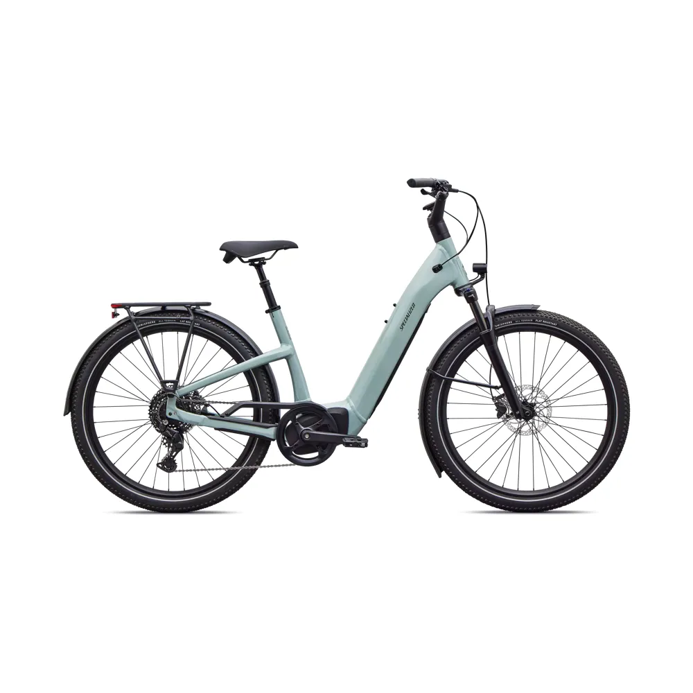 uPRISE Bikes Specialized Turbo Como 4.0 2027 Electric Hybrid Bike - Agave Grey | Price match, 365 day returns, 18-Month Warranty, Finance Available & Free UK Delivery