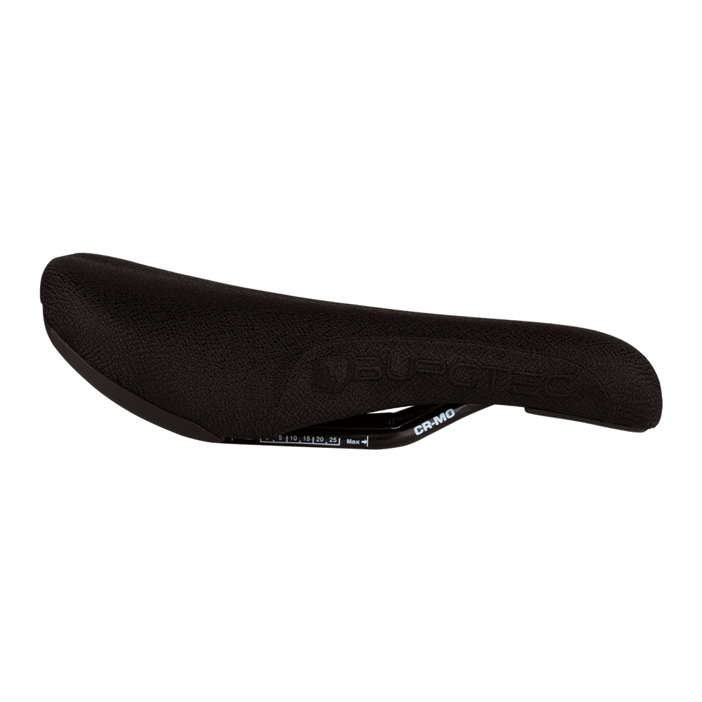 uPRISE Bikes Burgtec The Cloud Boost Dirt/Jump Saddle - Black on Black | Price match, 365 day returns, 18-Month Warranty, Finance Available & Free UK Delivery