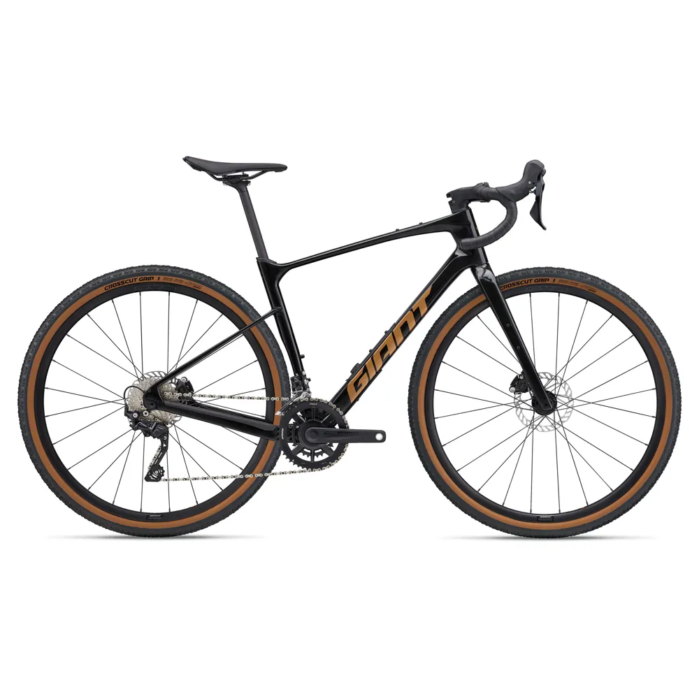 uPRISE Bikes Giant Revolt Advanced 3 2025 Gravel Road Bike - Panther | Price match, 365 day return s, 18-Month Warranty, Finance Available & Free UK Delivery