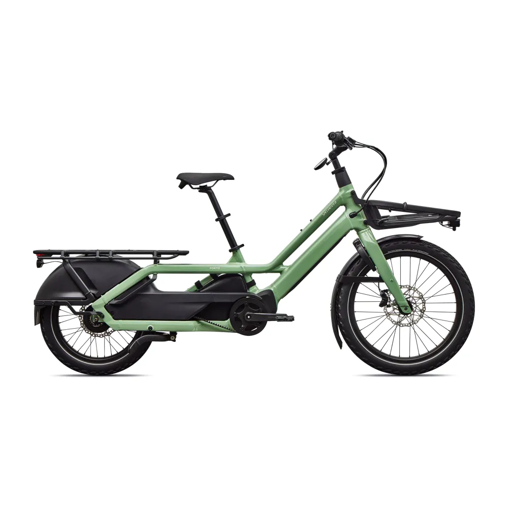 uPRISE Bikes Specialized Turbo Porto 4.0 2026 Electric Cargo Bike - Pistachio/Birch Frost | Price match, 365 day returns, 18-Month Warranty, Finance Available & Free UK Delivery