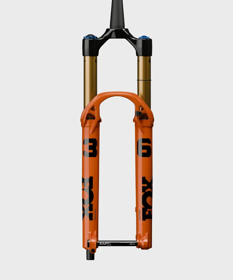 Fox 36 Factory GRIP X2 Tapered 29er 160mm Kabolt-X 110 44mm Orange