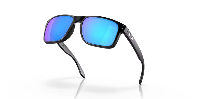 Oakley Holbrook Sunglasses - Black Frame/Prizm Sapphire Polarized Lens-3