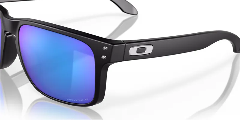 Oakley Holbrook Sunglasses - Black Frame/Prizm Sapphire Polarized Lens-5