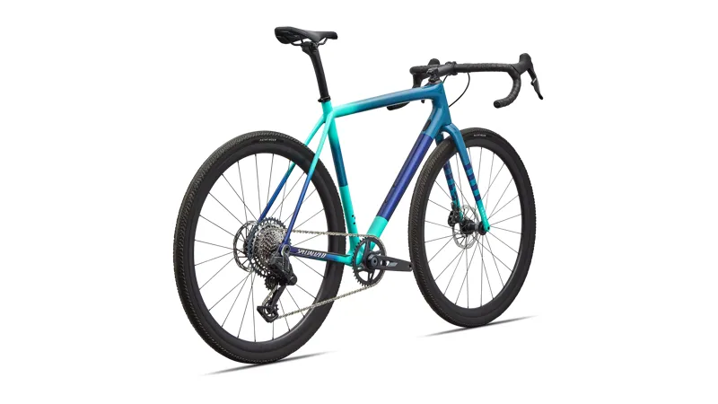 Specialized Crux Expert 2026 Carbon Gravel Road Bike - Grey Blue/Lagoon-2