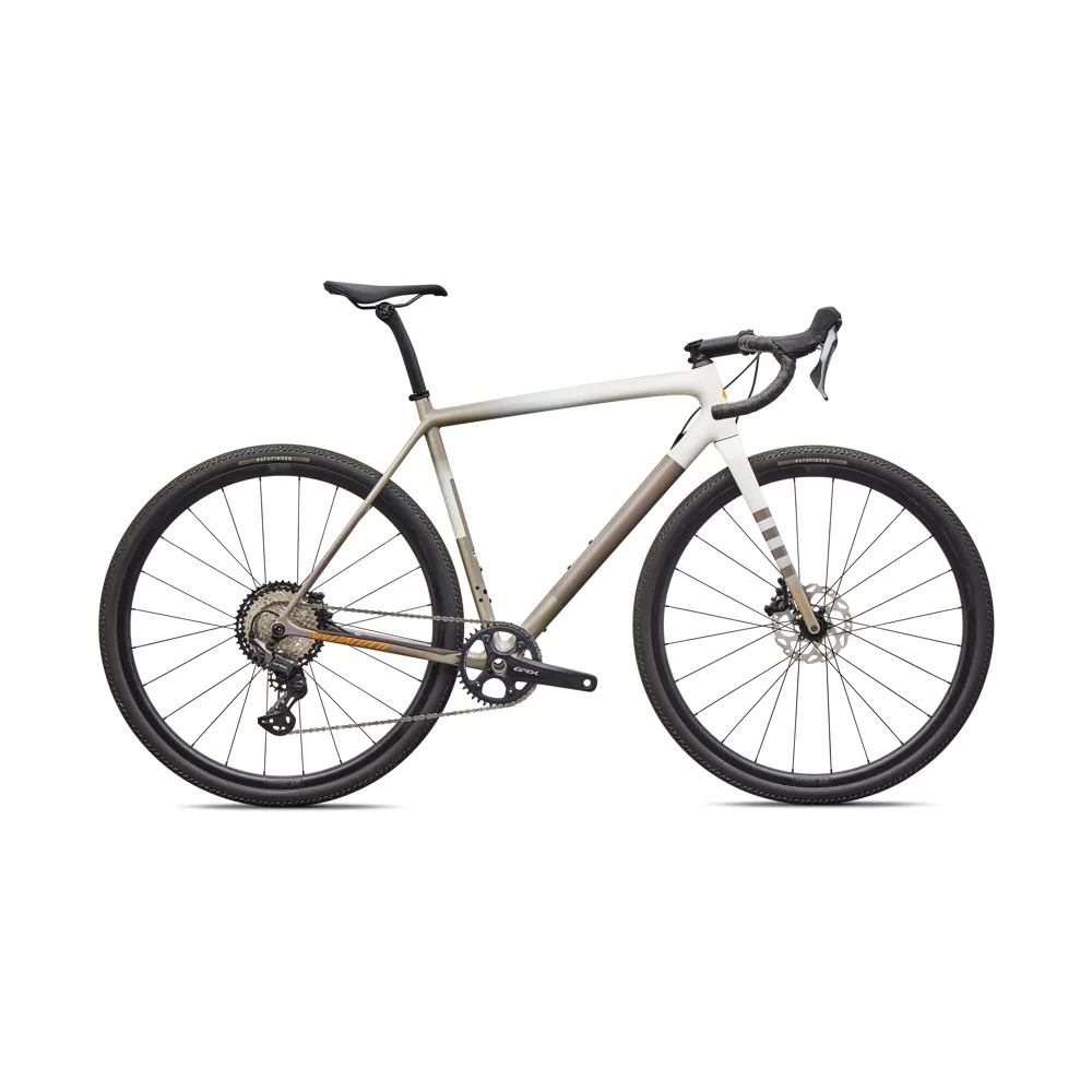 uPRISE Bikes Specialized Crux Comp 2026 Carbon Gravel Road Bike - Dune White/Sandstone | Price match, 365 day return s, 18-Month Warranty, Finance Available & Free UK Delivery