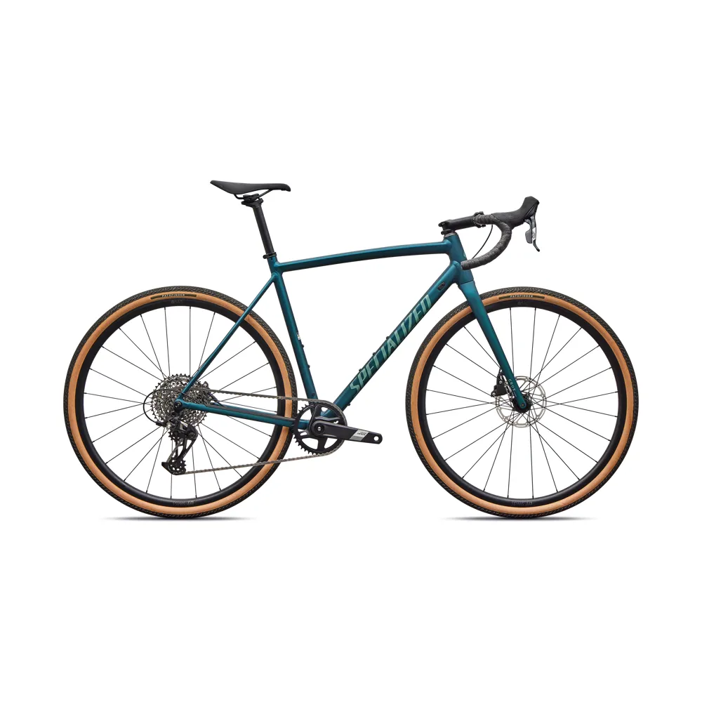 uPRISE Bikes Specialized Crux DSW Comp 2026 Gravel Road Bike - Emerald | Price match, 365 day return s, 18-Month Warranty, Finance Available & Free UK Delivery