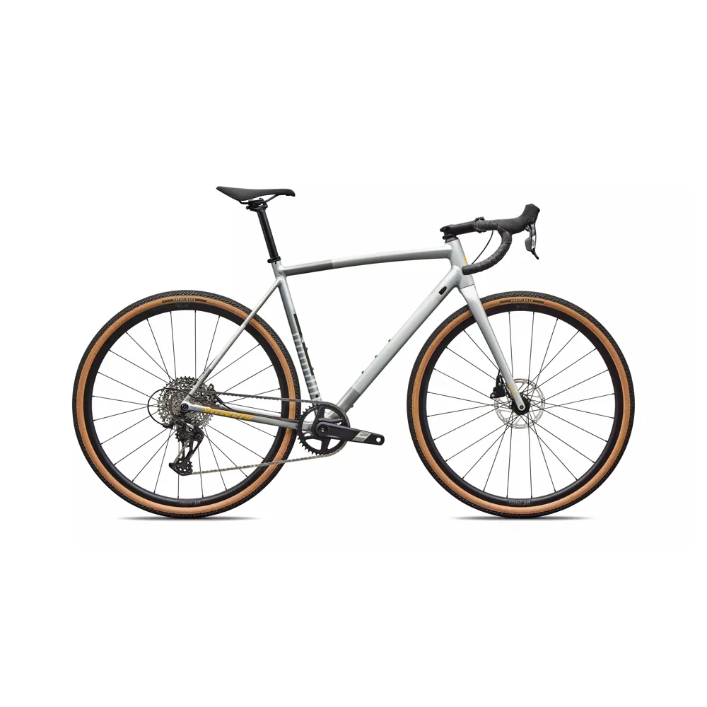 uPRISE Bikes Specialized Crux DSW Comp 2026 Gravel Road Bike - Shadow Silver | Price match, 365 day return s, 18-Month Warranty, Finance Available & Free UK Delivery