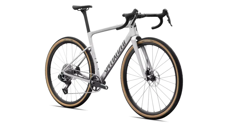Specialized Crux 5 Expert 2027 Carbon Gravel Road Bike - Shadow Silver-1