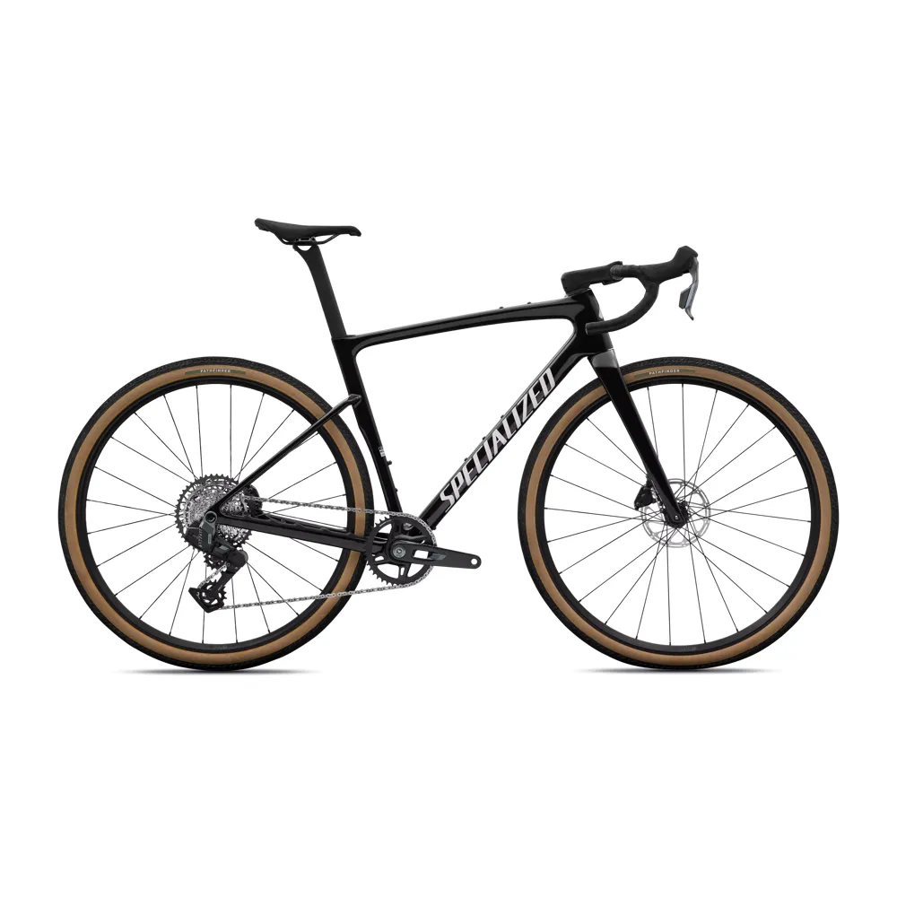 uPRISE Bikes Specialized Crux 5 Comp 2027 Carbon Gravel Road Bike - Obsidian/White | Price match, 365 day returns, 18-Month Warranty, Finance Available & Free UK Delivery