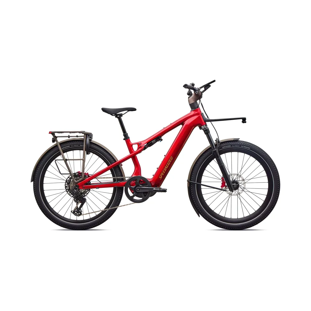 uPRISE Bikes Specialized Turbo Vado 3 X 6.0 2027 Electric Hybrid Bike - Ruby/Gold Foil | Price match, 365 day returns, 18-Month Warranty, Finance Available & Free UK Delivery