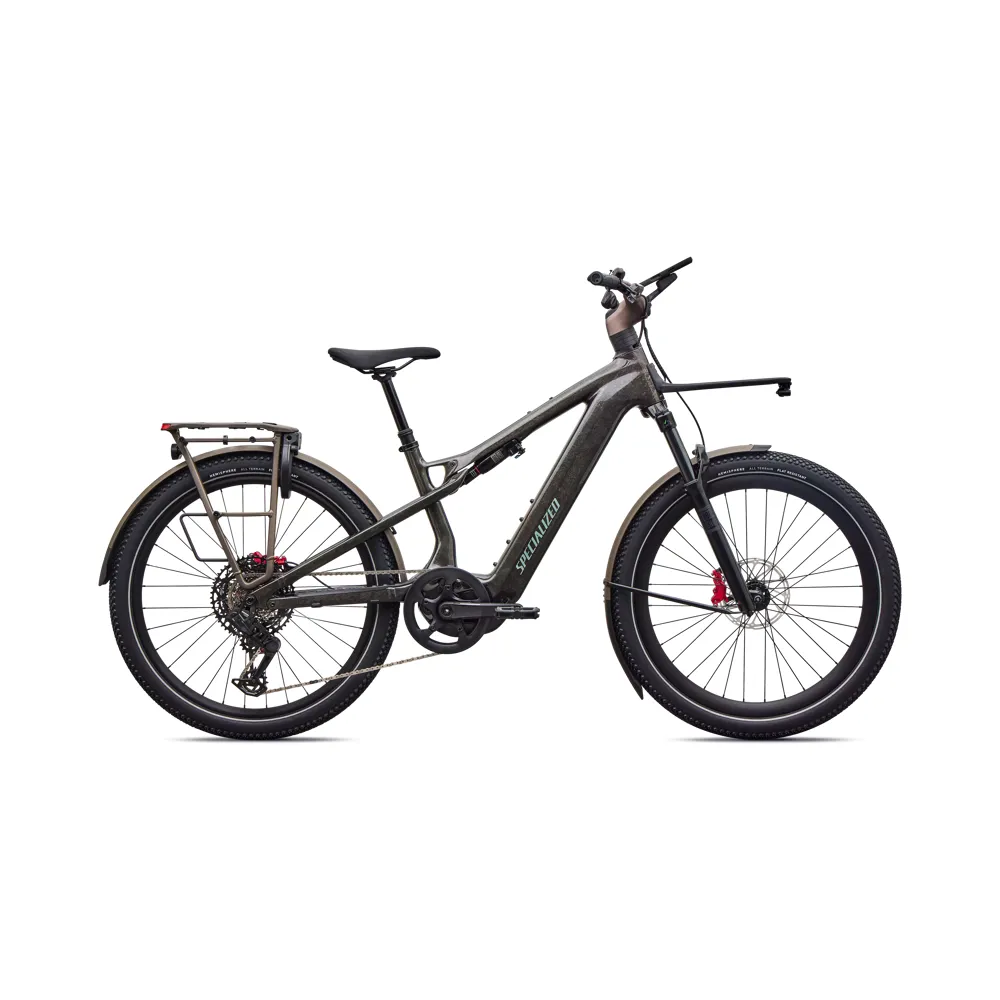 uPRISE Bikes Specialized Turbo Vado 3 X 6.0 2027 Electric Hybrid Bike - Smoke/Agave Grey | Price match, 365 day returns, 18-Month Warranty, Finance Available & Free UK Delivery