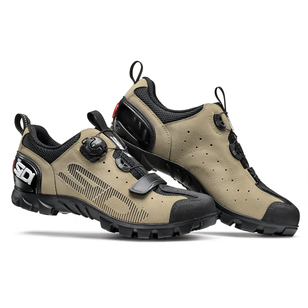 uPRISE Bikes Sidi Sport S.R.L Sidi MTB SD15 MTB Shoes - Sand/Black | Price match, 365 day return s, 18-Month Warranty, Finance Available & Free UK Delivery