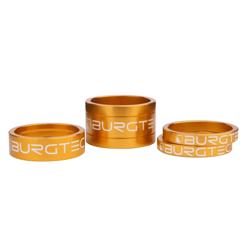 uPRISE Bikes Burgtec Stem Spacers - Burgtec Bullion Gold | Price match, 365 day return s, 18-Month Warranty, Finance Available & Free UK Delivery