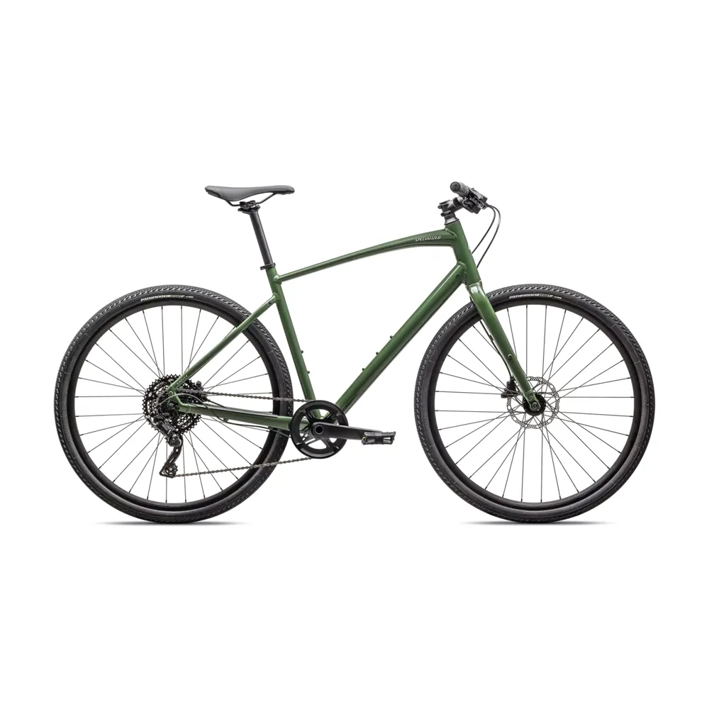 uPRISE Bikes Specialized Sirrus X 3.0 2025 Hybrid Bike - Cypress/Grey | Price match, 365 day return s, 18-Month Warranty, Finance Available & Free UK Delivery