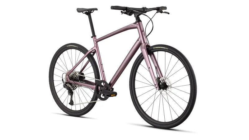 Specialized Sirrus X 4.0 2026 Hybrid Bike - Quartz/Bordeaux Frost-1