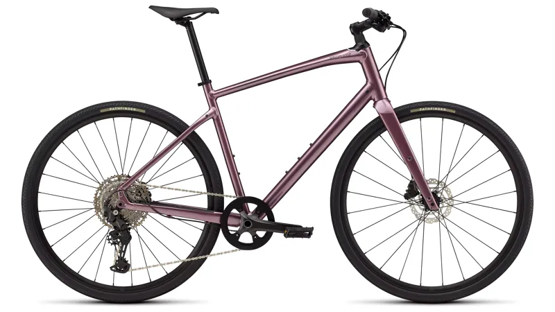 Specialized Sirrus X 4.0 2026 Hybrid Bike - Quartz/Bordeaux Frost