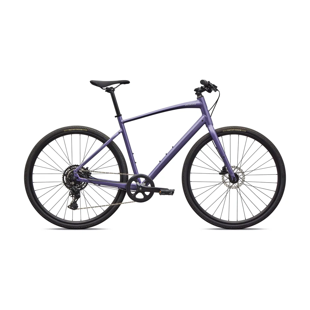uPRISE Bikes Specialized Sirrus X 2.0 2026 Hybrid Bike - Mauve/Dolomite Frost | Price match, 365 day return s, 18-Month Warranty, Finance Available & Free UK Delivery
