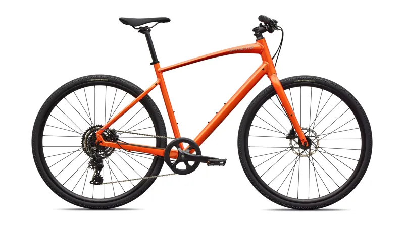 Specialized Sirrus X 2.0 2027 Hybrid Bike - Tangerine/Shadow Silver Frost