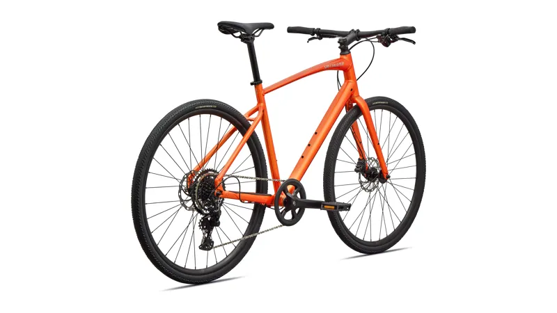 Specialized Sirrus X 2.0 2027 Hybrid Bike - Tangerine/Shadow Silver Frost-2