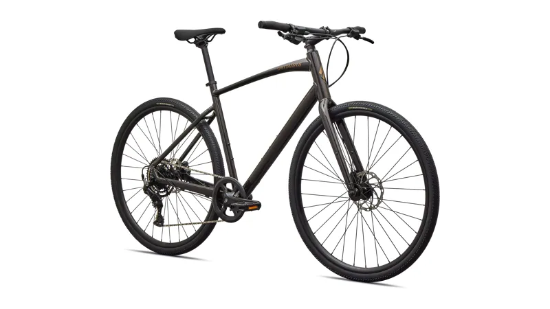 Specialized Sirrus X 2.0 2027 Hybrid Bike - Obsidian/Burnt Gold Frost-1