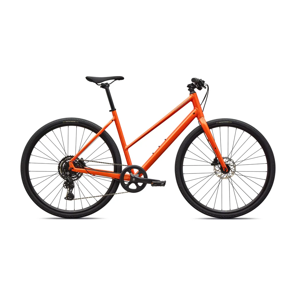 uPRISE Bikes Specialized Sirrus X 2.0 Step-Through 2027 Women's Hybrid Bike - Tangerine | Price match, 365 day returns, 18-Month Warranty, Finance Available & Free UK Delivery