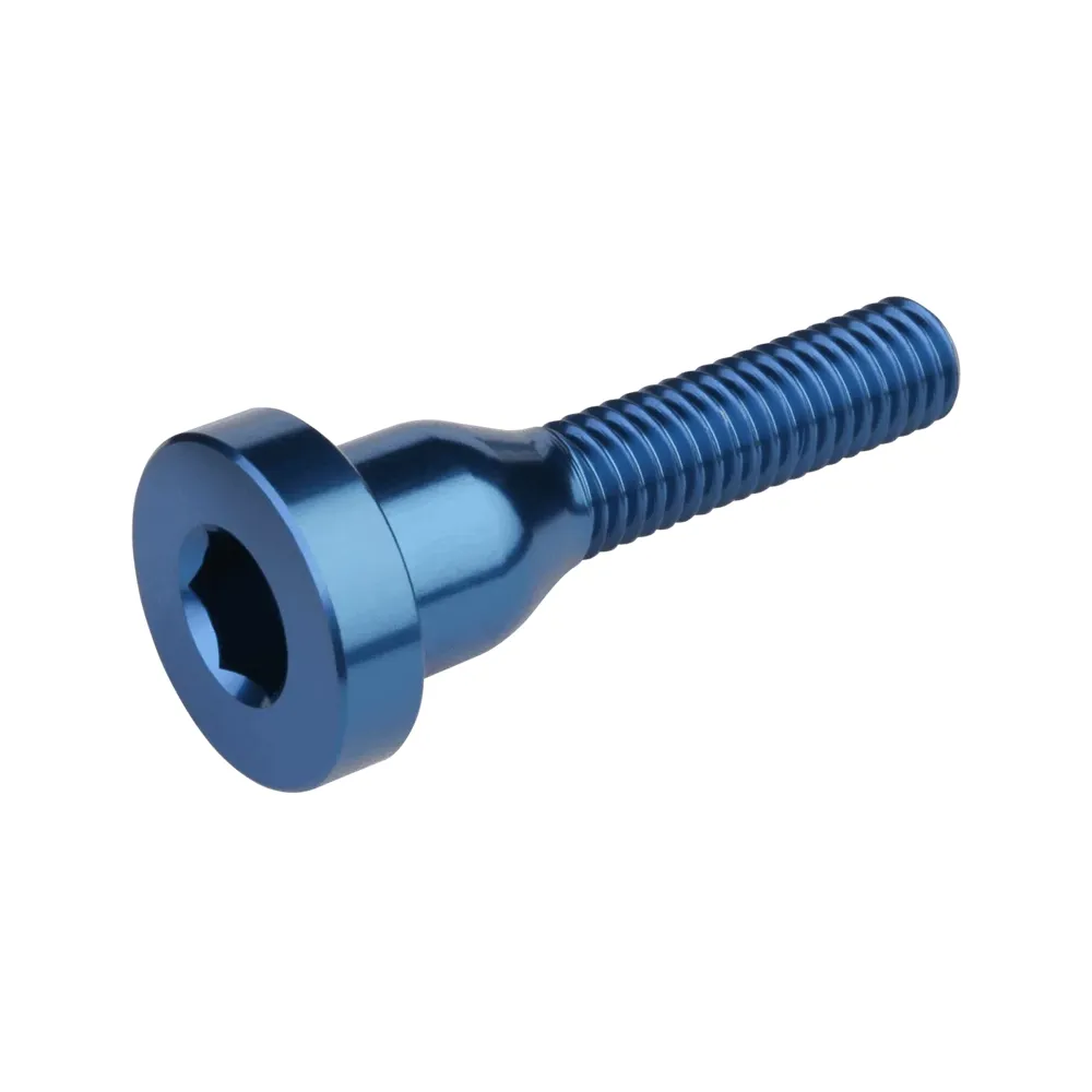 uPRISE Bikes Burgtec Top Cap Bolt - Deep Blue | Price match, 365 day return s, 18-Month Warranty, Finance Available & Free UK Delivery