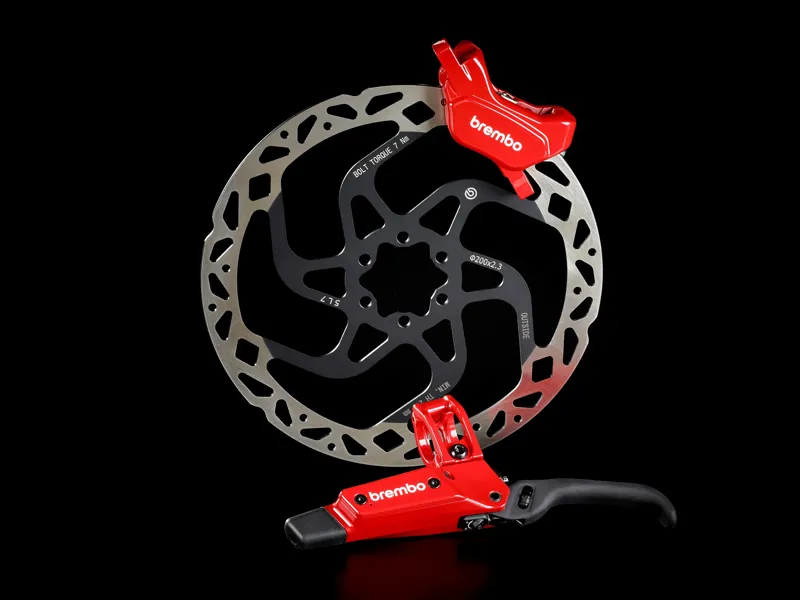 Brembo Racing GR-PRO Disc Brake Set - Red-3