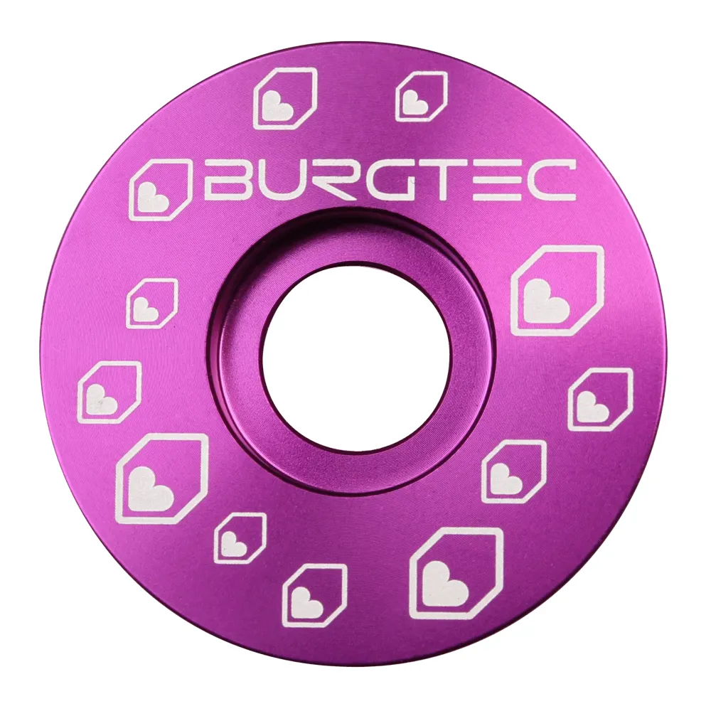 uPRISE Bikes Burgtec Top Cap - Purple Rain | Price match, 365 day return s, 18-Month Warranty, Finance Available & Free UK Delivery