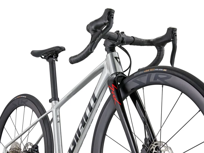Giant Seek 1 2026 Kids Road Bike - Raw Aluminum-3