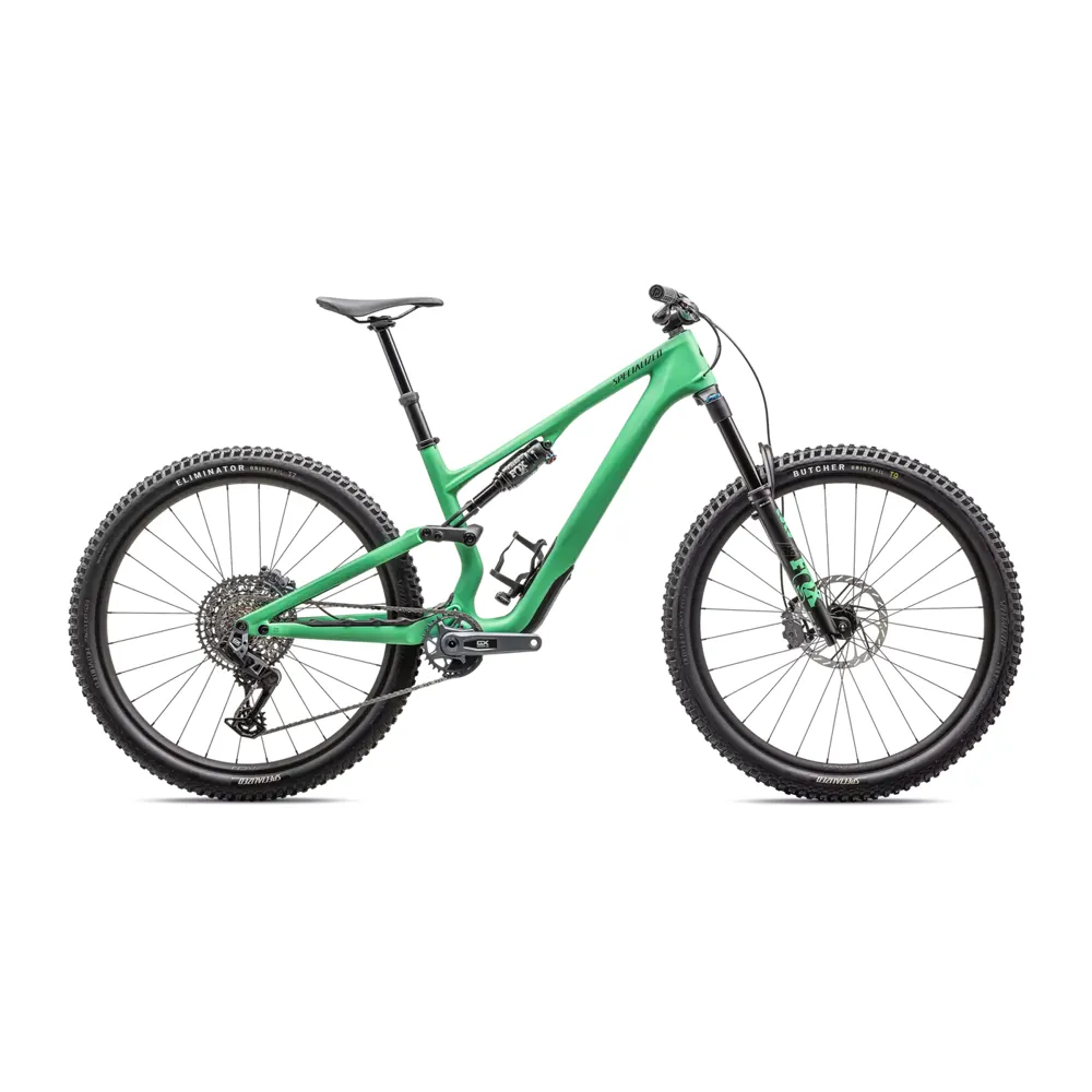 uPRISE Bikes Specialized Stumpjumper 15 Expert 2025 Full Suspension MTB - Electric Green | Price match, 365 day return s, 18-Month Warranty, Finance Available & Free UK Delivery