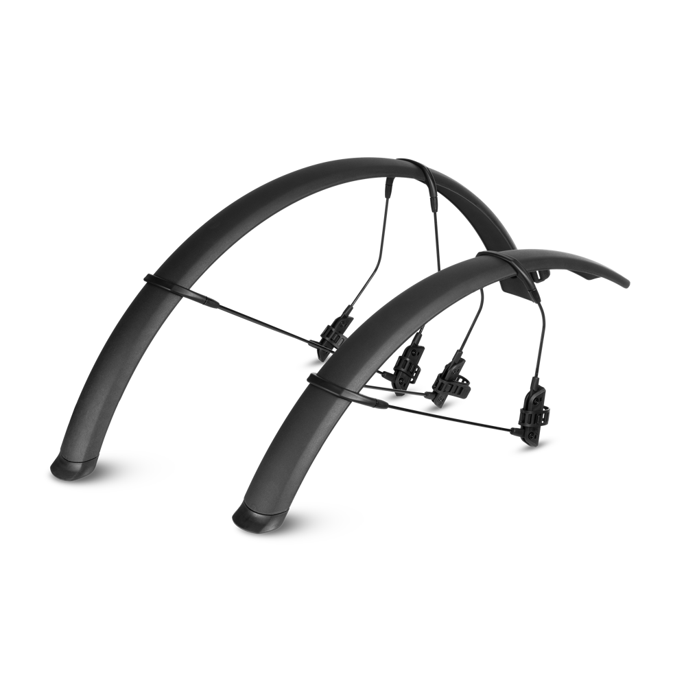 uPRISE Bikes Cube Acid Gravel 28 Inch Mudguard Set - Black | Price match, 365 day returns, 18-Month Warranty, Finance Available & Free UK Delivery