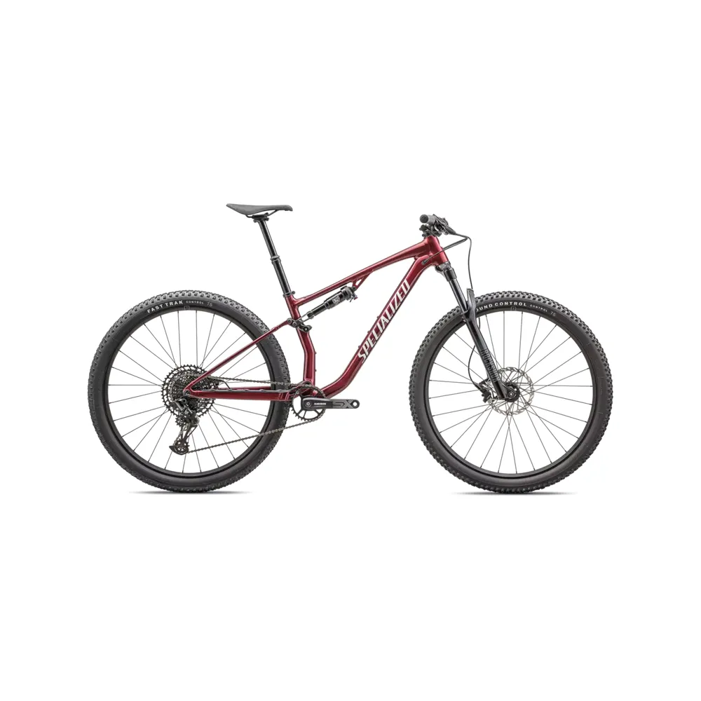 uPRISE Bikes Specialized Chisel 29er 2025 Full Suspension MTB - Maroon/White | Price match, 365 day return s, 18-Month Warranty, Finance Available & Free UK Delivery