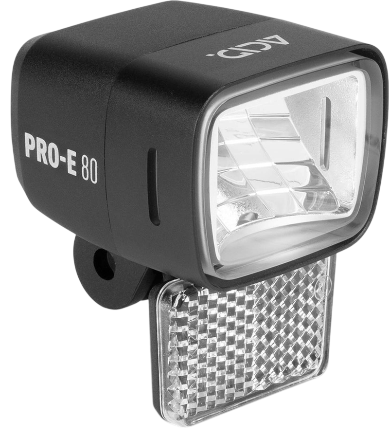 Cube Acid Pro-E 80 X-Connect E-Bike Front Light - Black