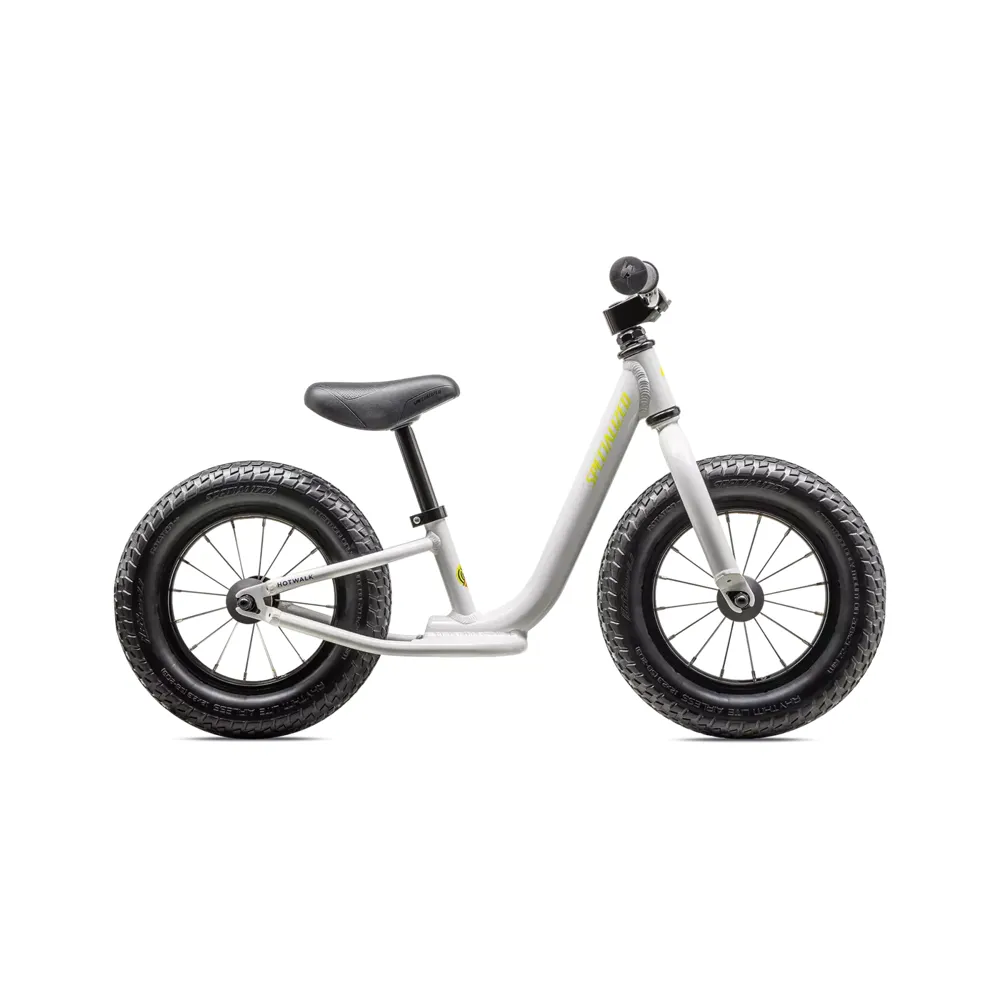 uPRISE Bikes Specialized Hotwalk 12w 2025 Balance Bike - Dune White/Team Yellow | Price match, 365 day return s, 18-Month Warranty, Finance Available & Free UK Delivery