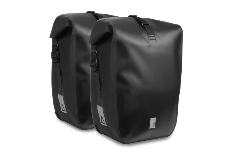 Cube Acid Pure 20/2 SMLink 2.0 2 x 20 Litre Pannier Bags - Black