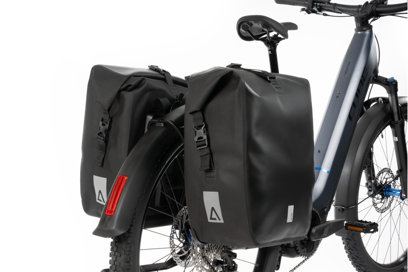 Cube Acid Pure 20/2 SMLink 2.0 2 x 20 Litre Pannier Bags - Black-1