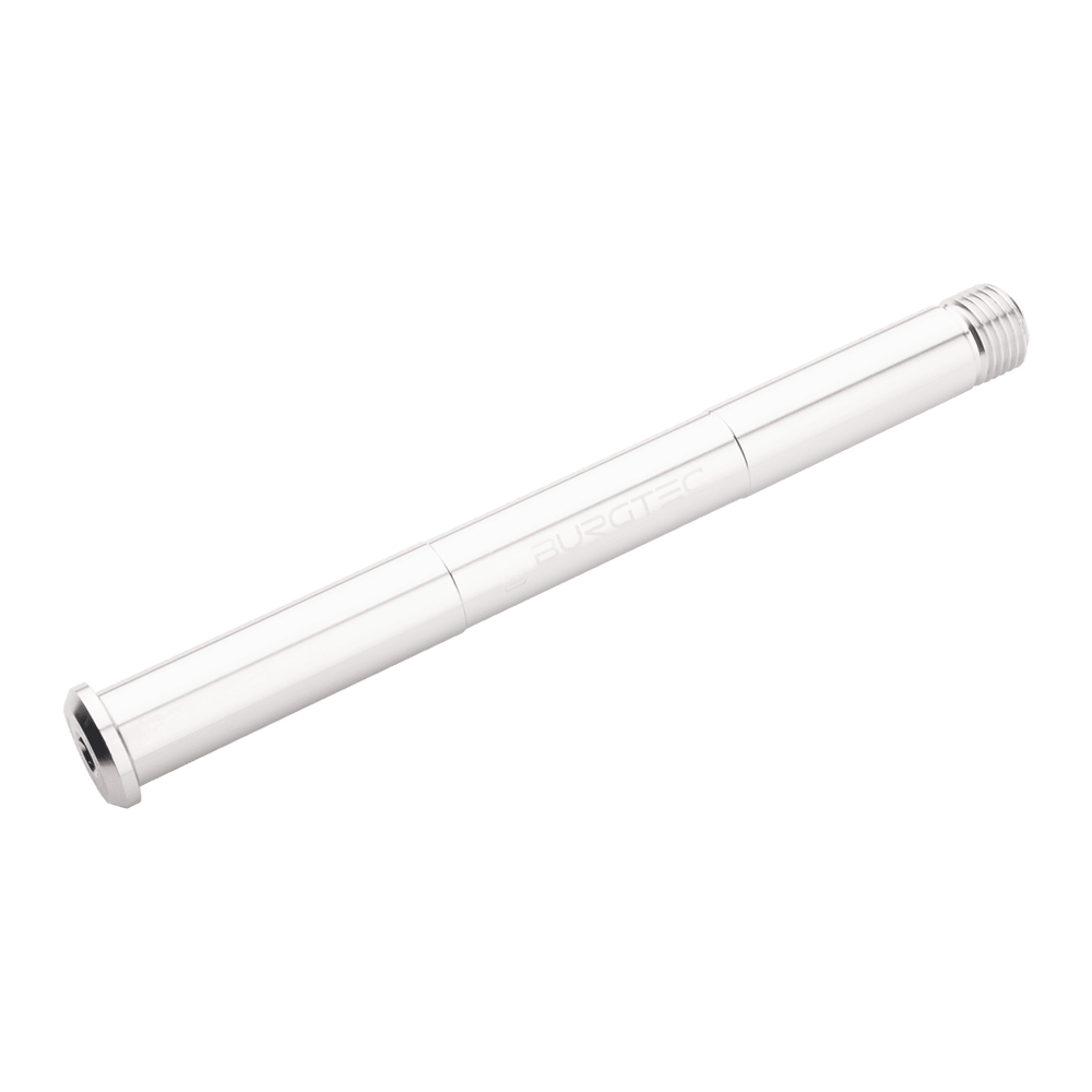 uPRISE Bikes Burgtec Rockshox Boost Fork Axle - Rhodium Silver | Price match, 365 day return s, 18-Month Warranty, Finance Available & Free UK Delivery